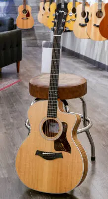 Taylor Guitars - 214ce-K Grand Auditorium Koa/Spruce Acoustic/Electric Guitar 2